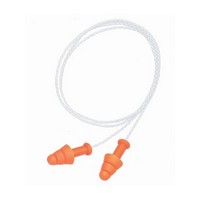 Honeywell SMF-30W-P Howard Leight Multiple Use SmartFit 3-Flange CMT (Conforming Material Technology) Corded Earplugs With Nylon