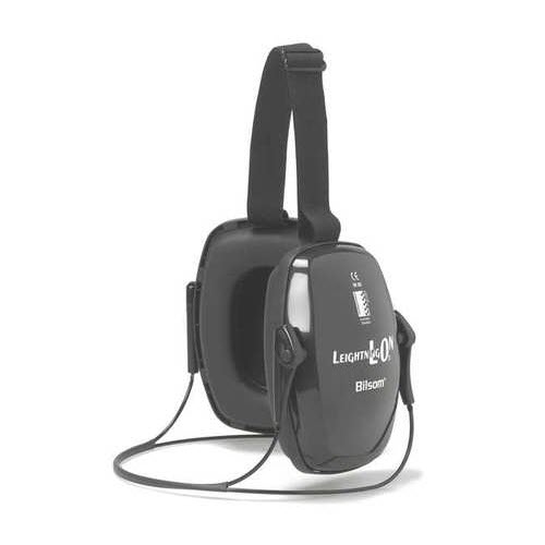 Honeywell 1013460 Howard Leight Leightning L0N Black Metal Neckband Noise Blocking Earmuffs