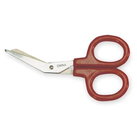 Honeywell 752577 North Red Handle Angled Scissors