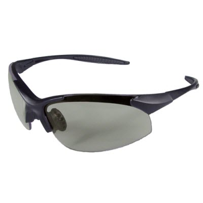 RADIANS IN1-90 Rad-Infinity Safety Glasses: Indoor/Outdoor Lenses Black Frame
