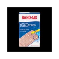 Johnson & Johnson Consumer Products 5566 Johnson & Johnson 1 3/4" X 4" Band-Aid Tough-Strips X-Large Strip Adhesive Bandage (10