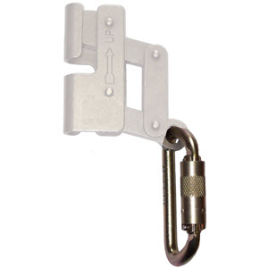 Yoke-Niagara Safety Products N-250G Twist-Lock Carabiner: 1/2" Gate Opening