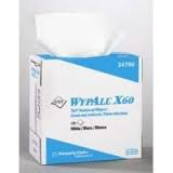 Kimberly-Clark Professional 34790-50 Kimberly-Clark 9.1\" X 16.8\" White WYPALL X60 TERI Reinforced Wipers In POP-UP Box