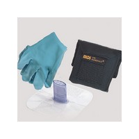 Medical Devices Inc 70-185 MDI CPR Microshield Microholster Breather With Gloves In Nylon Belt Holster