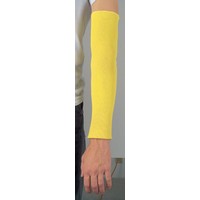 Memphis Gloves 9378 Memphis 18\" Yellow Regular Weight Kevlar Cut Resistant Sleeve