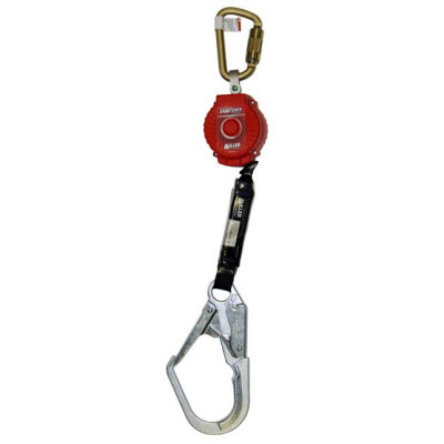 MILLER MFL-2-Z7/6FT  TurboLite 6\' Web PFL: Rebar Hook: Carabiner