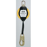 MSA (Mine Safety Appliances Co) 10093350 MSA 12' Web Workman Personal Fall Limiter With 1" Steel Carabiner PFL Connection And LC
