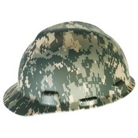 MSA (Mine Safety Appliances Co) 10103908 MSA Camouflage V-Gard Freedom Series Class E Type I Hard Cap With Fas-Trac Suspension