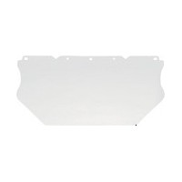 MSA (Mine Safety Appliances Co) 10117750 MSA V-Gard 7 1/2\" X 17\" X .040\" Clear Polycarbonate Visor