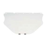 MSA 10115863 MSA V-Gard 9 1/2\" X 17\" X .040\" Clear Polycarbonate Visor