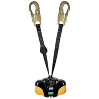 MSA (Mine Safety Appliances Co) 10120051 MSA 6' Workman Twin Leg Personal Fall LImiter With Two LC Snaphooks