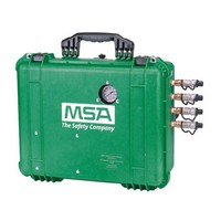 MSA (Mine Safety Appliances Co) 10107814 MSA 50 CFM Constant Flow Airline Filtration Box With Carbon Monoxide Detector, Snap-Tit