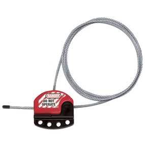 Master Lock S806 6' Adjustable Lockout Cable