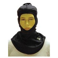 National Safety Apparel Inc H11RY National Safety Apparel One Size Fits All Navy Single Layer Flame Retardant Balaclava Hood Wit