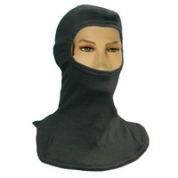 National Safety Apparel Inc H18CX National Safety Apparel One Size Fits All Black Double-Layer Carbon-X Flame Retardant Balaclav