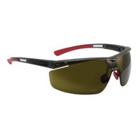 Honeywell T5900LTK3.0 North By Honeywell Adaptec Safety Glasses With Transluscent Black Frame And IR Shade 3 Green 4A Anti-Fog,