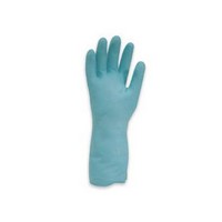 Honeywell LA115EBFL/7 North Size 7 Blue North 13\" Flock Lined 15 mil Unsupported Nitrile Gloves