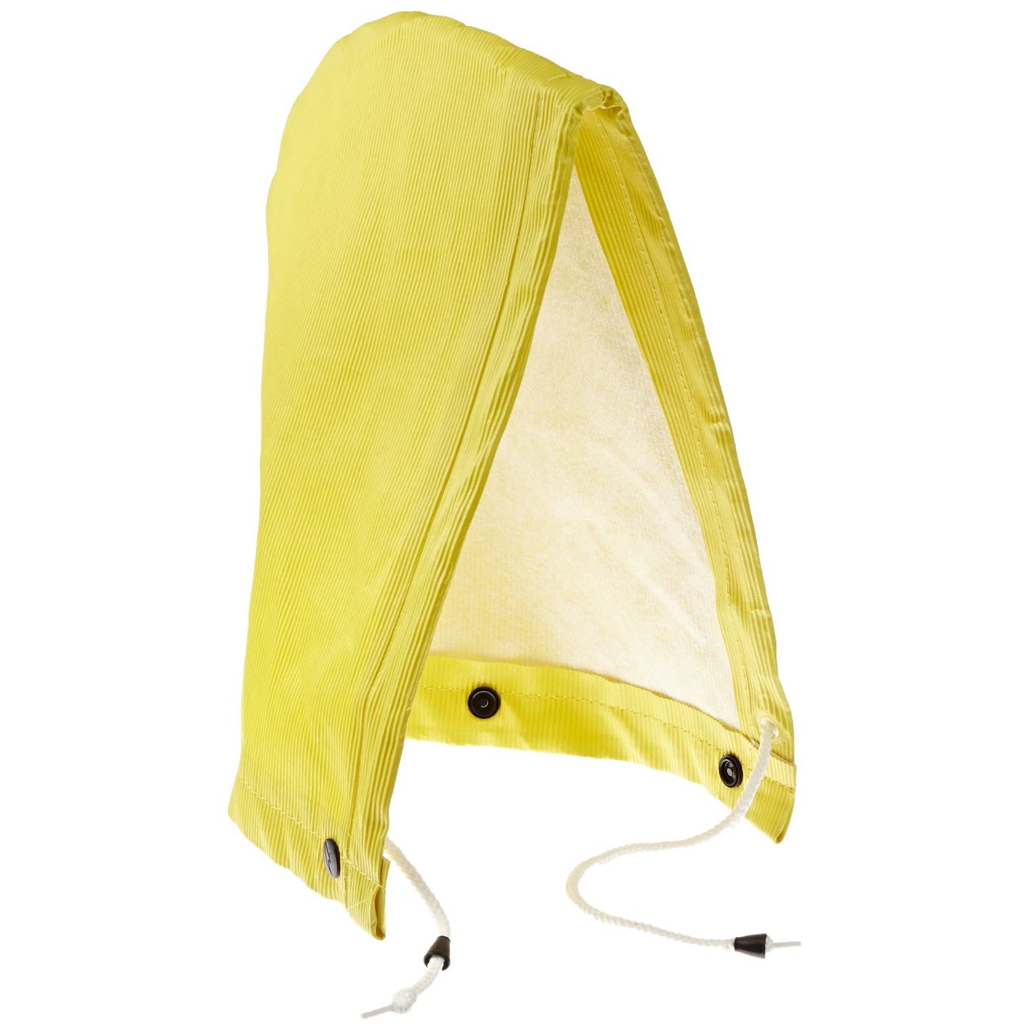 Bata Shoe 76060-LG Bata/Onguard Large Yellow Webtex .65mm Ribbed PVC On Polyester Webtex Rain Hood