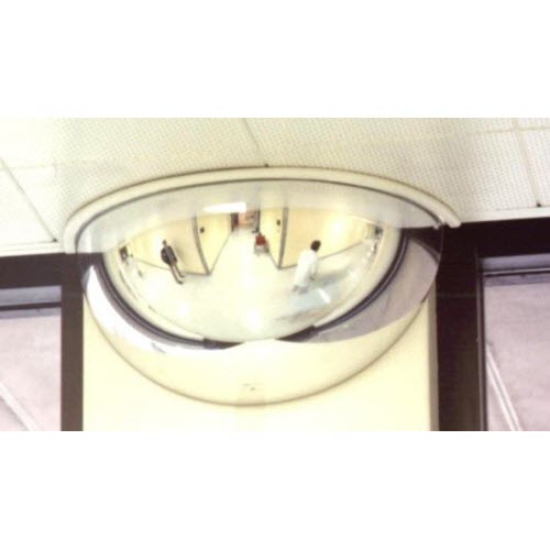 SEE ALL PV18-180 18" Half Dome Panaramic 180 Degrees Indoor/Outdoor Surveillance Mirror