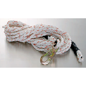 Fall Protection Equipment - - Southeast Rigging RSA-58H100 5/8 x 100'  Polydac Tag Line: 3/4 Snap Hook