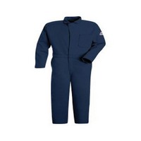 Bulwark HRC2-CEC2 46 Regular Navy 9 Ounce Bulwark  EXCEL FR Cotton Flame Resistant Classic Coveralls