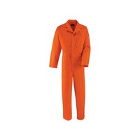 Bulwark HRC2-CEC2 Bulwark 54 Regular Orange 9 Ounce Bulwark EXCEL FR Cotton Flame Resistant Classic Coveralls