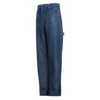 Bulwark HRC2-PEJ8 Bulwark 34\" X 34\" Stone Wash Blue 14.75 Ounce Cotton/Denim Flame Resistant Dungarees