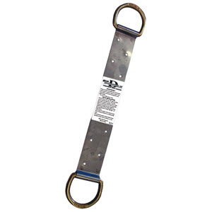 MILLER RA40 Stainless Steel Roof Anchor: Double D-Rings