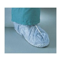 Radnor 64055473 One Size Fits All Blue Polypropylene Disposable Shoe Cover With Elastic Top