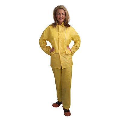 Cordova RS103Y Value Line 3-Piece Yellow Economy Rain Suit