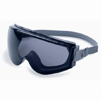 SPERIAN UVEX S3961C Smoke/Gray Stealth Goggles: Neoprene Headband