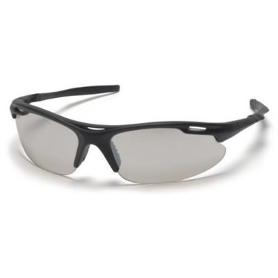 Pyramex SB4580D Avante Safety Glasses: Indoor/Outdoor Lenses Black Frame