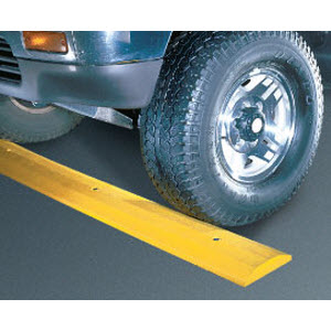 CHECKERS SB4S-H SlowMo 4\' Yellow Plastic Speed Bump