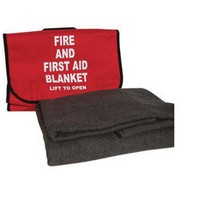 Honeywell 5560390CASE Swift First Aid 62\" X 80\" 90% Lightweight Wool Fire And First Aid Blanket In Cordura Bag