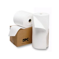 Brady USA OP30P Brady SPC Oil Plus Sorbent Roll Dimpled & Perforated - 30" X 150' (1 Per Bag)