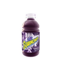 Sqwincher Corporation 030902-GR Sqwincher 12 Ounce Wide Mouth Ready To Drink Bottle Gridiron Grape Electrolyte Drink (24 Each Pe