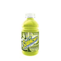 Sqwincher Corporation 030908-LL Sqwincher 12 Ounce Wide Mouth Ready To Drink Bottle Lay It On The Line Lemon Lime Electrolyte Dr