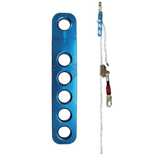 MSA SRIW1000 Sure-Stop 5/8\" Rope Termination Plate