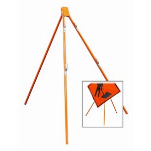 DICKE T55 48" x 57" Tripod Sign Stand