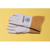 John Tillman & Co 1328M Tillman Medium Top Grain Pearl Gray Kidskin Premium Grade TIG Welders Glove With Kevlar Stitching, Wing