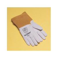 John Tillman & Co 24CXL Tillman  X-Large Pearl Gray Kidskin Premium Grade TIG Welders Glove With Kevlar Stitching, Straight Thum