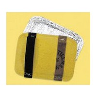 John Tillman & Co 554 Tillman Silver And Yellow Ceramic Wool And ACK And Goldengard Unlined Heat Resistant Backhand Pad