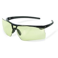Honeywell S0509X Uvex Bayonet Safety Glasses With Black And Gray Frame And SCT-Low IR Uvextreme Anti-Fog Lens