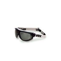 Honeywell S1651DF Uvex Carbonvision Impact Goggles With Black and Gray Frame, Gray Dura-Streme Anti-Fog, Anti-Scratch Lens And F