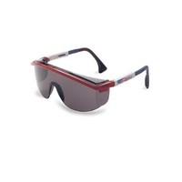 Honeywell S1179 Uvex By Sperian Astrospec 3000 Safety Glasses With Nylon Red, White And Blue Frame, Gray Polycarbonate Ultra-dur