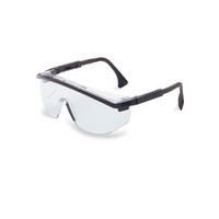 Honeywell S1359 Uvex By Sperian Astrospec 3000 Safety Glasses With Nylon Black Frame, Clear Polycarbonate Ultra-dura Anti-Scratc