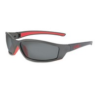 Honeywell SX0406 Uvex By Sperian SolarPro Safety Glasses With Gray And Red Frame And Gray Anti-Fog Hard Coat Photochromatic Lens