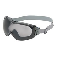 Honeywell S3971D Uvex Stealth OTG Over The Glasses Goggles With Navy Frame, Standard Gray Dura-streme Anti-Fog Anti-Scratch Lens