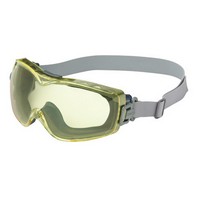 Honeywell S3972D Uvex Stealth OTG Over The Glasses Goggles With Navy Frame, Amber Dura-streme Anti-Fog Anti-Scratch Lens With Ne