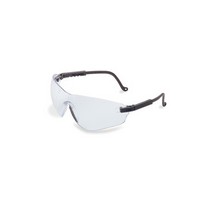 Honeywell S4500X Uvex By Sperian Falcon Safety Glasses With Black Frame And Clear Polycarbonate Uvextreme Anti-Fog Lens